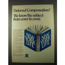 1969 New York Life Ad - Deferred Compensation