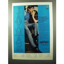 1970 Jaymar Slacks Ad - It's Patented! Guaranteed!