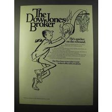 1971 Dow Jones Ad - Quicker On The Rebound