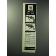 1971 Charter Arms Ad - Undercoverette .32 Revolver