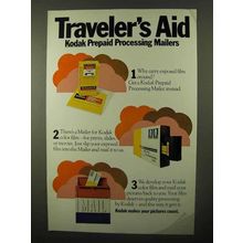 1971 Kodak Prepaid Processiner Ad, Traveler's Aid