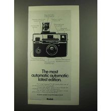 1971 Kodak X-90 Camera Ad - Automatic Latest Edition