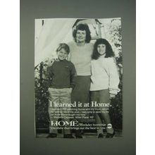 1989 ABC Home TV Show Ad - I learned it at Home