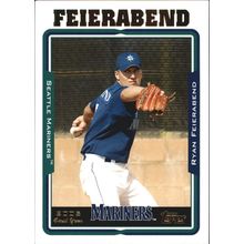 2005 Topps Update Ryan Feierabend First Year Rookie Card #UH268