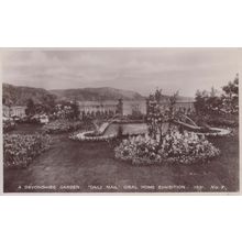Devon Ideal Home Exhibition Garden 1931 Daily Mail Real Photo Postcard