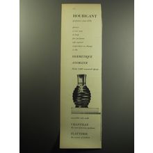 1957 Houbigant Hermatique Perfume Atomizer Advertisement