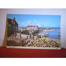 PORLOCK WEIR, SOMERSET used postcard by Harvey Barton 1978 pm #