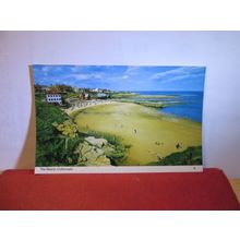 THE BEACH, CULLERCOATS, Northumberland unused postcard by Bamforth =