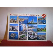 multiview, MARSEILLE, FRANCE used postcard 2010 postmark =