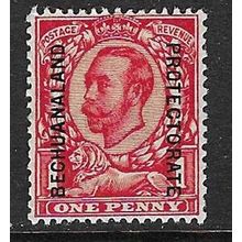 BECHUANALAND 1912-14 GV PROTECTORATE O/P ON 1d MINT SG72