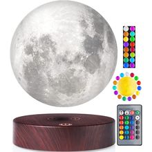 Vgazer Levitating Moon Lamp, 16 Colors 20 Models Floating Moon Lamp,Floating and