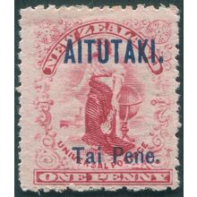 Tristan da Cunha 1954 2s.6d. deep brown & light blue SG25 used