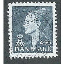 DEN 1997 4.50KR 'QUEEN MARGRETHE II' FINE USED (EBID43-060)