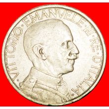 Ⰶ LION 1923-1935: ITALY★2 LIRAS 1924R VICTOR EMMANUEL 1900★LOW START★NO RESERVE!