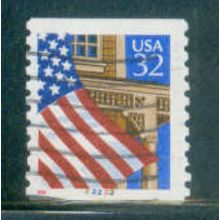 Used 2913 32c U.S. Flag Over Porch Fine CNS 22222 W0829