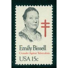 1823 15c Emily Bissell Fine MNH MA0784
