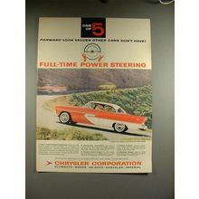 1956 Plymouth Belvedere 4-door Hardtop Sport Sedan Ad