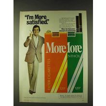 1979 More Cigarettes Ad - I'm More Satisfied