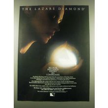 1985 Lazare Diamond Ad - Knows No Compromise
