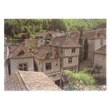 SAINT-CIRQ- LAPOPIE, FRANCE. used postcard 1988 postmark #