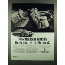 1988 Oldsmobile Touring Sedan Ad - The Best Seats in the House