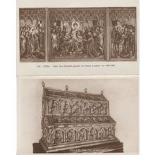 Koln Germany Three Kings Shrine Dreikonigsschrei 2x Postcard s