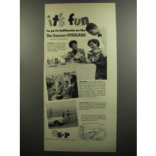 1953 Southern Pacific Railroad Ad