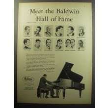 1957 Baldwin Pianos Ad - Meet the Baldwin Hall of Fame (Fifth of a series)
