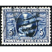 330, Used 5¢ VF/XF Nicely Centered Stamp * Stuart Katz