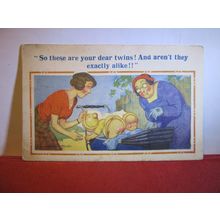 SAUCY SEASIDE POSTCARD D. Constance Ltd. no 697 humour artist. D. McGill =