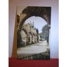 MONASTERY RUINS, CANTERBURY CATHEDRAL unused antique postcard by Photochrom #