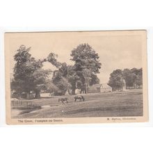 The Green Frampton-on-Severn Postcard Gloucestershire Publisher M Barton