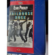 vhs video cassette elvis in jail house rock