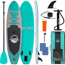Serenelife Inflatable Stand up Paddle Board with Premium SUP Accessories – Wide