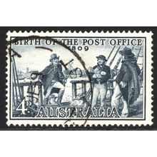 AUSTRALIA 1959: 150th ANNIVERSARY AUSTRALIAN POST OFFICE - 4d USED (G1)