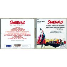 1960’s SPARTACUS original Alex North soundtrack CD