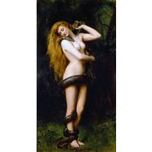 Lilith_(John_Collier_painting) Art Gallery Poster Canvas Print Wall Decoration A