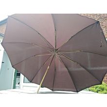 Vintage Growy brass handled umbrella brown