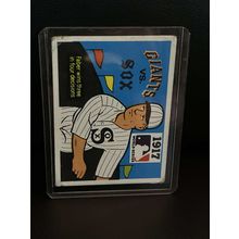 1917 W. Sox, Giants [Red Faber] #15 | 1971 Fleer World Series Black Back Trading