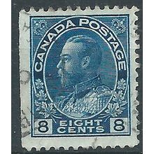 Canada 1925 SG252 8c Blue Fine Used ....