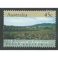 AUS 1992 45c 'VINEYARDS -VIC' FINE USED (EBID47-891)