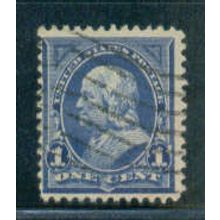 Used 264 1c Benjamin Franklin Average Plus M02882