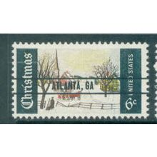1384 6c Winter Scene Fine MNH GA. PreCnx R0389