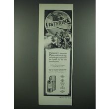 1919 Listerine Antiseptic Ad - Readily Obtainable
