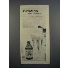 1957 Olympia Beer Ad - With Pleasure!