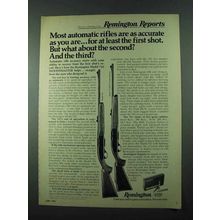 1975 Remington Model 742 Woodmaster & BDL Rifle Ad