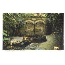 UPWEY WISHING WELL, UPWEY, WEYMOUTH, DORSET. unused vintage postcard by Dennis =