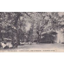 Parc Saint Donat Restaurant Hotel Antique French Postcard