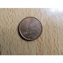 Brazil Brasil 2004 1 Centavo Coin