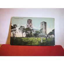 WYMONDHAM CHURCH, NORFOLK used antique postcard 1909 pm =